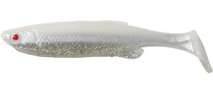 Nástraha Fat Minnow T-Tail 9cm 7g White Silver